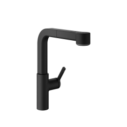 Dřezová baterie KWC AVA 2.0, 125374, Matt Black (125374)