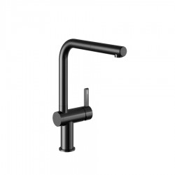 Dřezová baterie KWC Bevo E, 125351, Industrial Black (125351)