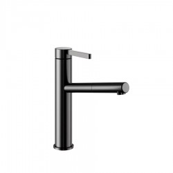 Dřezová baterie KWC Bevo E, 125590, Industrial Black (125590)