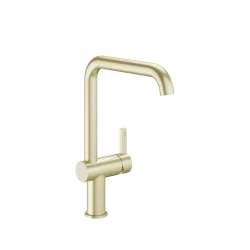 Dřezová baterie KWC Bevo E, 3600018011, zlatá Brushed Gold (3600018011)