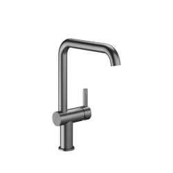 Dřezová baterie KWC Bevo E, 3600018012, grafit - Brushed Graphite (3600018012)