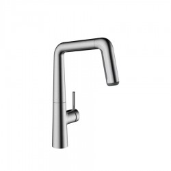 Dřezová baterie KWC KIO, 125204, Decor Steel (125204)