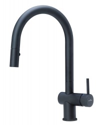 Dřezová baterie Reginox Flint, R37416, černá (R37416)