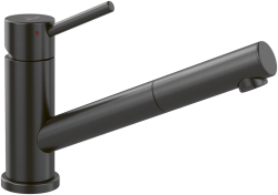 Dřezová baterie Villeroy & Boch Como Shower, 92520005, antracit (92520005)