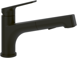 Dřezová baterie Villeroy & Boch Junis Shower, 92810006, Matt Black (92810006)