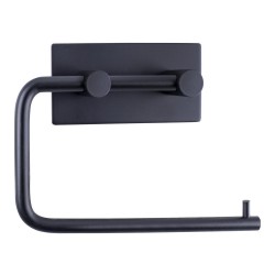 Držák toaletního papíru na nalepení, černý, AWD Interior 1762 (AWD02091762)