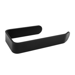 Držák toaletního papíru na nalepení, černý, AWD Interior 1799 (AWD02091799)