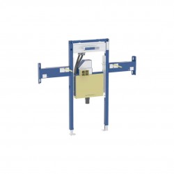 Duofix Předstěnová instalace pro umyvadlo Geberit ONE 120 cm, pro nástěnnou armaturu ONE, podomítkový sifon a prvek Clou, částečně vysoká (111.094.00.2)