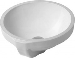 DURAVIT - Architec Umyvadlo s přepadem, průměr 33 cm, bílá (0319320000)