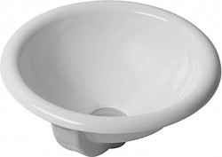 DURAVIT - Architec Umyvadlo s přepadem, průměr 40 cm, bílá (0318400000)