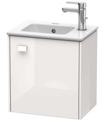 DURAVIT - Brioso Umyvadlová skříňka 44x42x29 cm, pravá, 1 dvířka, lesklá bílá (BR4000R2222)