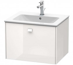DURAVIT - Brioso Umyvadlová skříňka 44x62x48 cm, 1 zásuvka, lesklá bílá (BR400102222)