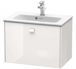 DURAVIT - Brioso Umyvadlová skříňka Compact, 44x62x39 cm, 1 zásuvka, lesklá bílá (BR401002222)