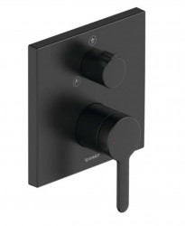 DURAVIT - C.1 Sprchová baterie pod omítku, pro 2 spotřebiče, matná černá (C14210011046)