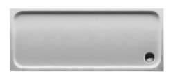 DURAVIT - D-Code Sprchová vanička 170x70 cm, Antislip, alpská bílá (720096000000001)
