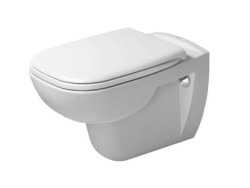 DURAVIT - D-Code Závěsné WC, Rimless, bílá (25700900002)