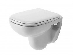 DURAVIT - D-Code Závěsné WC, s HygieneGlaze, alpská bílá (22110920002)