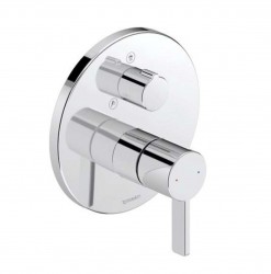 DURAVIT - D-Neo Baterie pod omítku, pro 2 spotřebiče, chrom (DE4210012010)