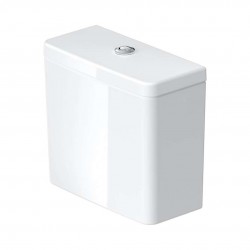 DURAVIT - D-Neo Splachovací nádrž 40x18 cm, připojení dole vlevo, bílá (0944100085)