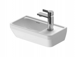 DURAVIT - D-Neo Umývátko 40x22 cm, 1 otvor pro baterii vpravo, bílá (0739400041)