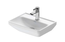DURAVIT - D-Neo Umývátko 45x34 cm, bez přepadu, otvor pro baterii, matná bílá (0738453241)