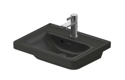 DURAVIT - D-Neo Umývátko 50x40 cm, s přepadem, otvor pro baterii, antracit (0742501300)