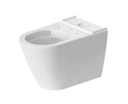 DURAVIT - D-Neo WC kombi mísa, vario odpad, Rimless, DuraShield, matná bílá (200209AC00)