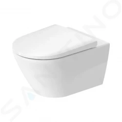 DURAVIT - D-Neo Závěsné WC, Rimless, bílá (2577090000)