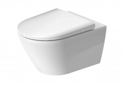 DURAVIT - D-Neo Závěsné WC se sedátkem SoftClose, Rimless, bílá (45770900A1)