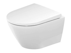 DURAVIT - D-Neo Závěsné WC se sedátkem SoftClose, Rimless, bílá (45880900A1)