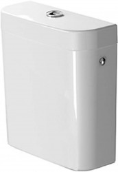 DURAVIT - Darling New Splachovací nádrž 41x16 cm, připojení vlevo/vpravo, bílá (0931000085)