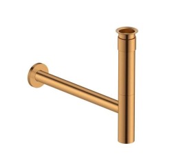 DURAVIT - Designový sifon, kartáčovaný bronz (0050360400)