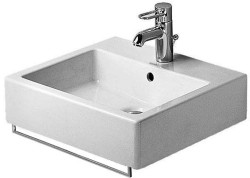 DURAVIT - Držák na ručníky, 45x6 cm, chrom (0030291000)