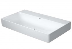 DURAVIT - DuraSquare Umyvadlo 80x47 cm, DuraCeram, alpská bílá (2353800070)