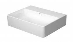 DURAVIT - DuraSquare Umývátko 45x35 cm, DuraCeram, alpská bílá (0732450070)