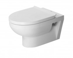 DURAVIT - DuraStyle Basic Závěsné WC se sedátkem SoftClose, Rimless, bílá (45620900A1)