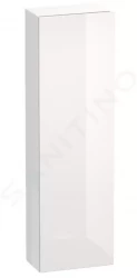 DURAVIT - DuraStyle Skříňka vysoká 1400x400x240 mm, levá, lesklá bílá (DS1218L2222)