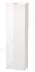 DURAVIT - DuraStyle Skříňka vysoká 1400x400x240 mm, pravá, lesklá bílá (DS1218R2222)