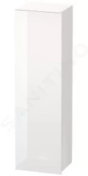 DURAVIT - DuraStyle Skříňka vysoká 1400x400x360 mm, levá, lesklá bílá (DS1219L2222)
