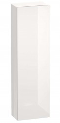 DURAVIT - DuraStyle Skříňka vysoká 140x40x24 cm, levá, lesklá bílá (DS1218L2222)