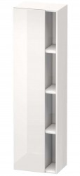 DURAVIT - DuraStyle Skříňka vysoká 180x50x36 cm, levá, lesklá bílá (DS1249L2222)