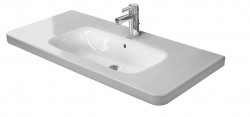 DURAVIT - DuraStyle Umyvadlo 100x48 cm, s 1 otvorem pro baterii, bílá (2320100000)