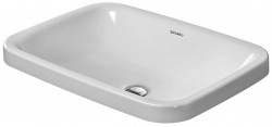 DURAVIT - DuraStyle Umyvadlo 60x43 cm, s WonderGliss, alpská bílá (03726000001)
