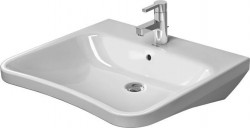 DURAVIT - DuraStyle Umyvadlo 65x57 cm, s 1 otvorem pro baterii, bílá (2329650000)