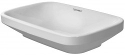 DURAVIT - DuraStyle Umyvadlo na desku, 60x38 cm, bez přepadu, WonderGliss, bílá (03496000001)