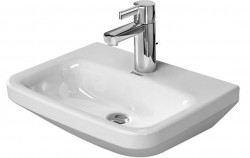 DURAVIT - DuraStyle Umývátko 45x34 cm, s 1 otvorem pro baterii, bílá (0708450000)