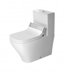 DURAVIT - DuraStyle WC kombi mísa pro SensoWash, Vario odpad, s HygieneGlaze, alpská bílá (2156592000)