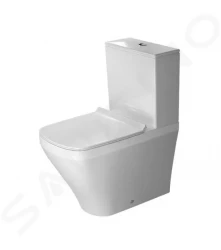 DURAVIT - DuraStyle WC kombi mísa, Vario odpad, s HygieneGlaze, alpská bílá (2155092000)