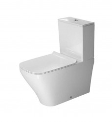 DURAVIT - DuraStyle WC kombi mísa, Vario odpad, s HygieneGlaze, alpská bílá (2156092000)
