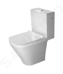 DURAVIT - DuraStyle WC kombi mísa, zadní odpad, s HygieneGlaze, bílá (2162092000)